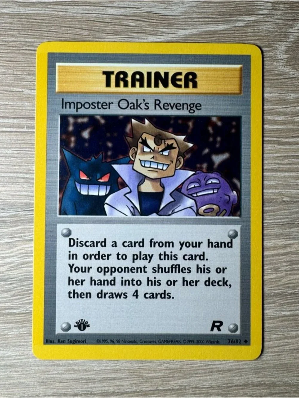 Imposter Oak's Revenge 76/82/1st Edition/Pokemon Team Rocket
